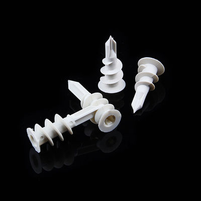 PA66 Plasterboard Plug Fixing Anchor Gypsum Board Plug White Color